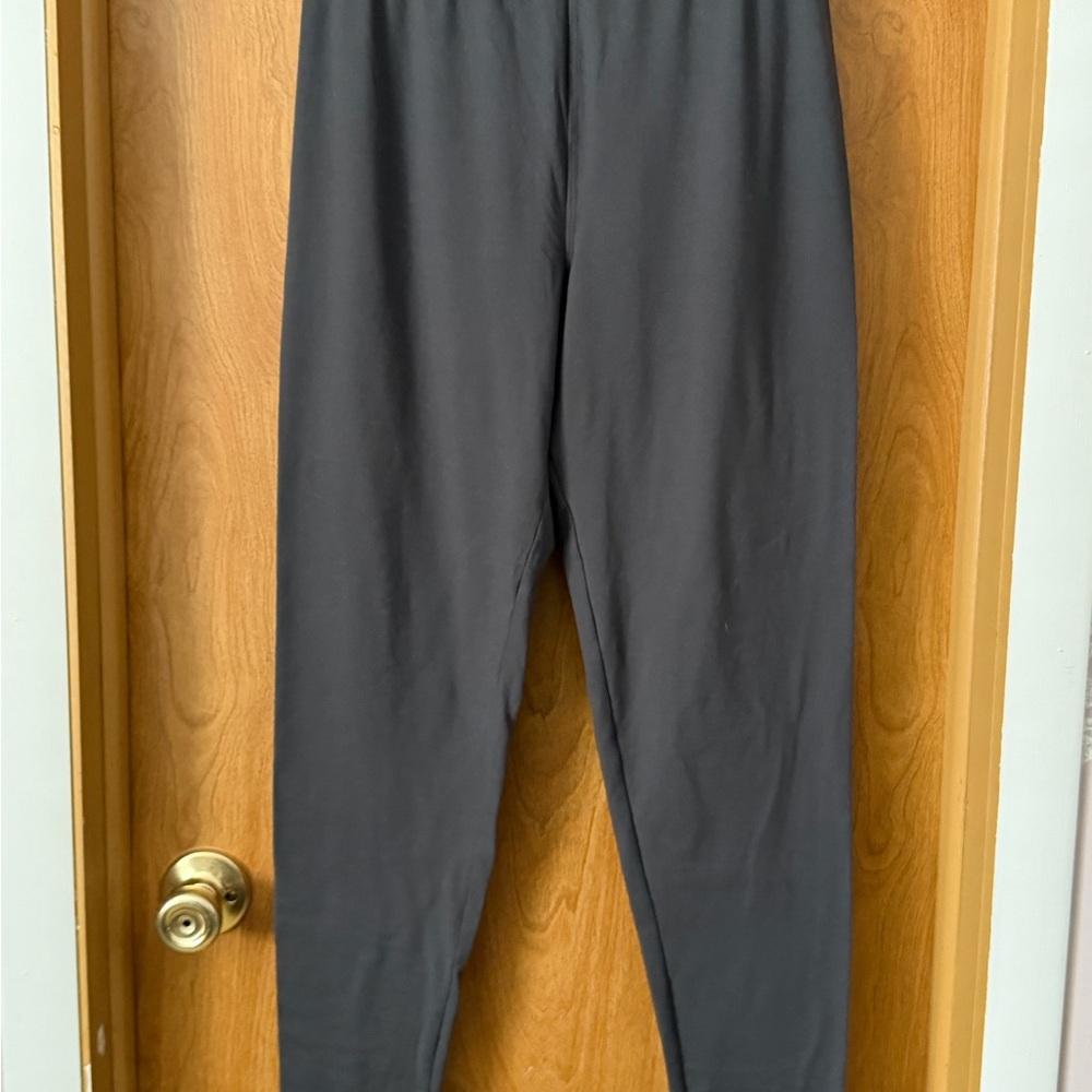 Zenana Outfitters Dark Grey Stretch Leggings size XL